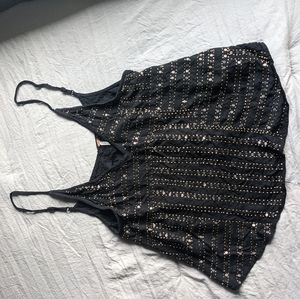 Free People beaded camisole top